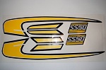 Autocollants SS50 Jaune