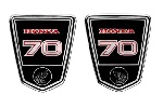 Emblem ST70 en alu