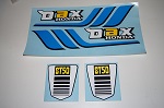 Kit autocollant ST50 bleu dax 1979