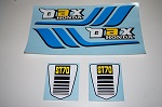 Kit autocollant ST70 bleu dax 1979