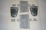Kit autocollant ST70 white dax